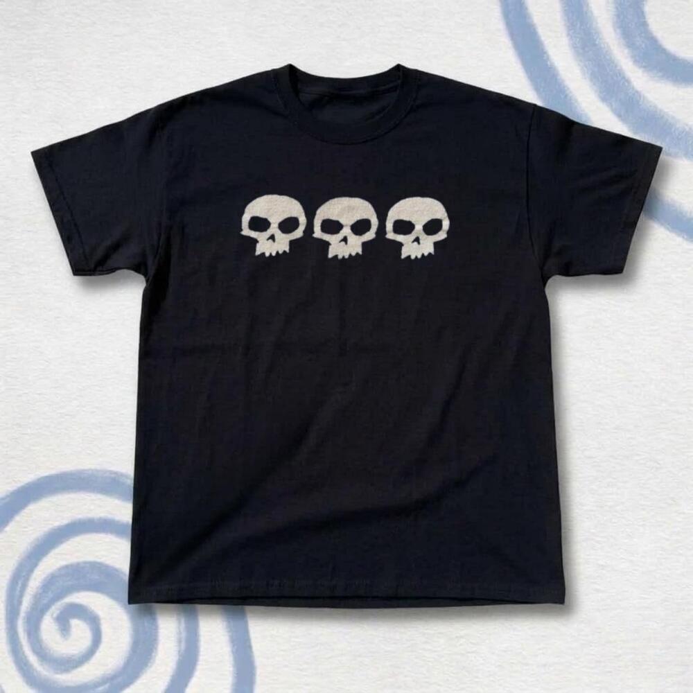Black Skull Graphic Tee
